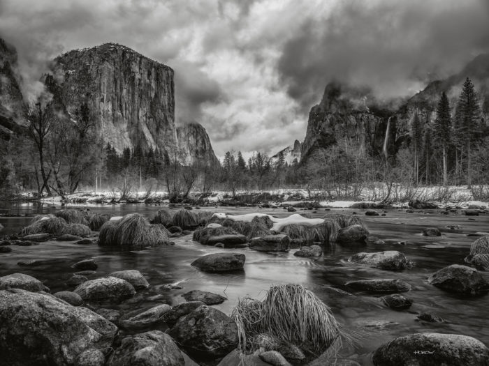 Clearing Winter Storm Yosemite
