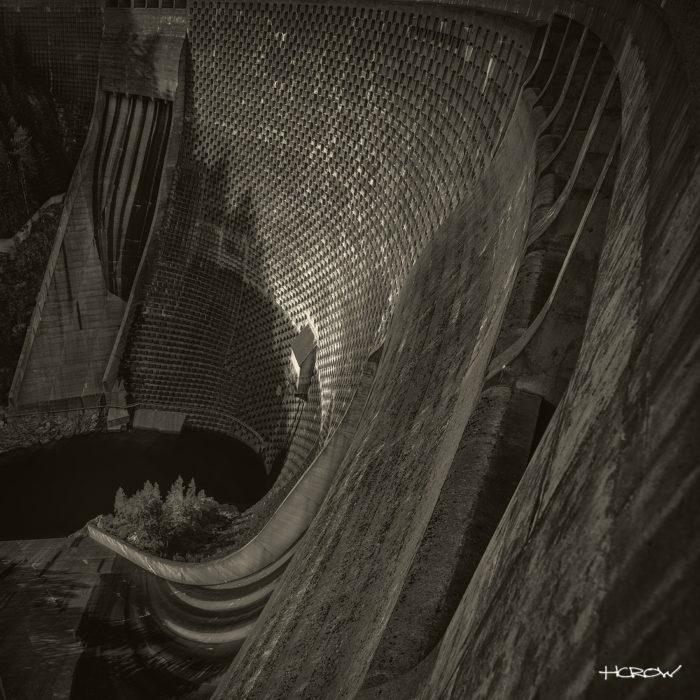 Face of Ross Dam - Platinum